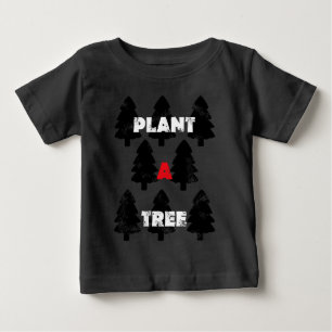 Plant A tree Pattern Baby T-Shirt