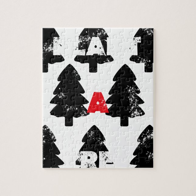 Plant A tree Pattern Jigsaw Puzzle (Vertical)