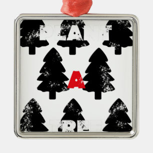 Plant A tree Pattern Metal Tree Decoration