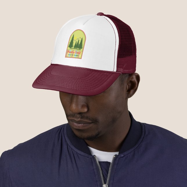 Plant a Tree, Safe the Planet, Earth Day Cool Trucker Hat (In Situ)
