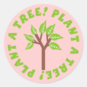 Plant a Tree Stickers