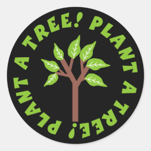 Plant a Tree Stickers