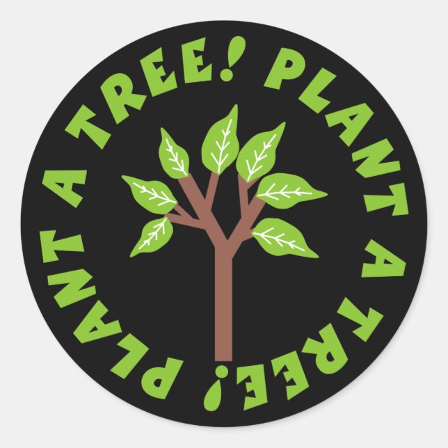 Plant a Tree Stickers (Front)