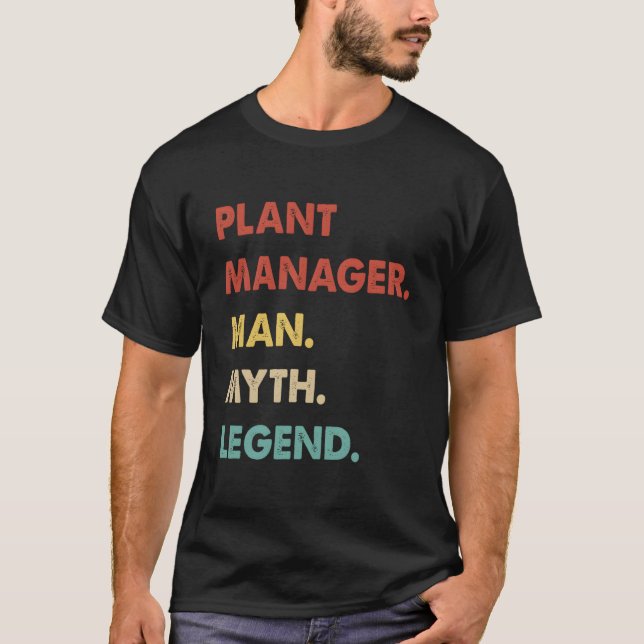 Plant Ager Myth Legend T-Shirt (Front)
