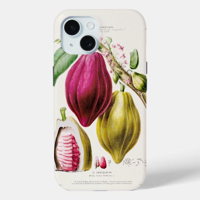 plant antique flower Case-Mate iPhone case (Back)