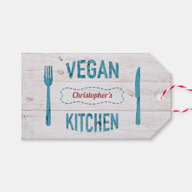 Plant based food Gift Tag (Front (Horizontal))