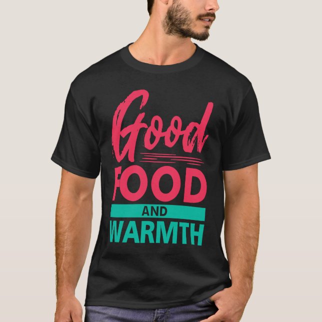 Plant Based Food  Good Mood Go Vegan T-Shirt (Front)
