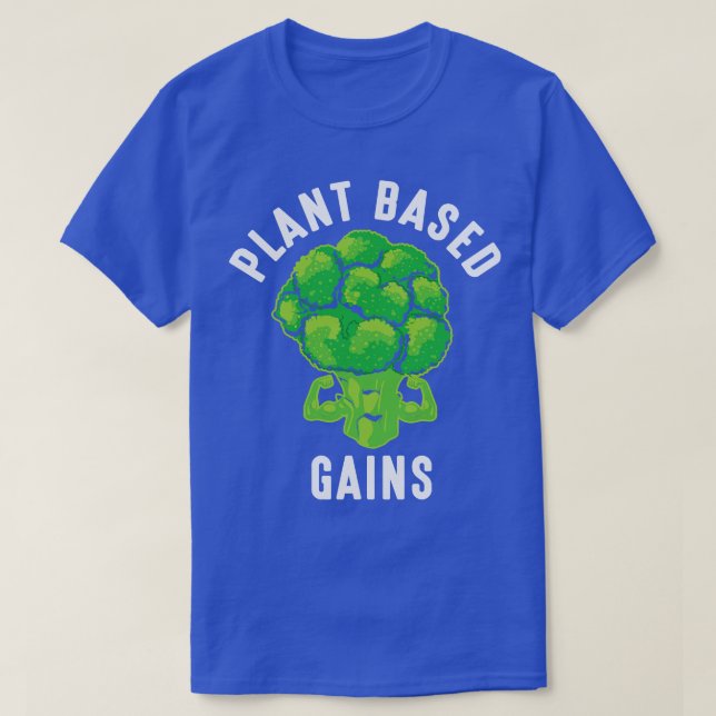 Plant Based Gains T-Shirt (Design Front)