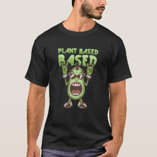 Plant Based Rebel Vegetable Vegetarian Plant Vega T-Shirt