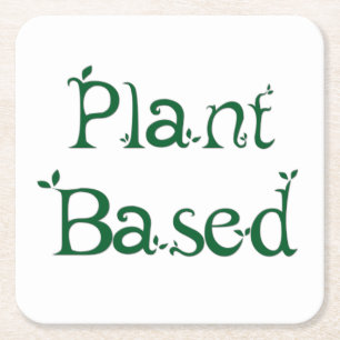 Plant Based Square Paper Coaster