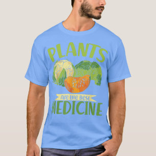 Plant Based Vegetables Vegetarian Medicine Vegetar T-Shirt
