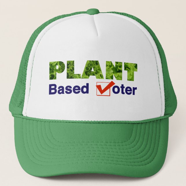 Plant Based Voter Trucker Hat (Front)