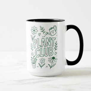 Plant Club Gardening Plant Lover Mug