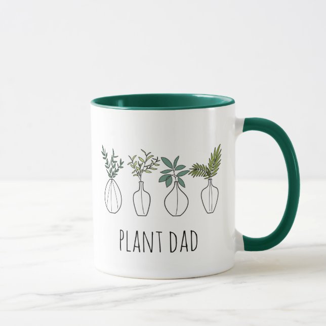Plant Dad  Coffee Mug (Right)