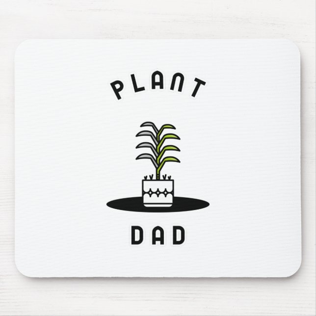 Plant Dad Mouse Pad (Front)