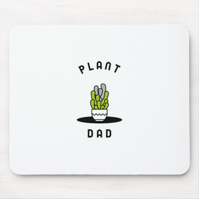 Plant Daddy Mouse Pad (Front)