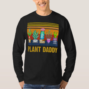 Plant Daddy Vintage Cactus Gardening T-Shirt