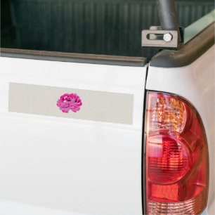plant, flower, petal, pink, magenta, font, pattern bumper sticker