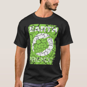 Plant Flower Tree Garden Earth Friendly Distressed T-Shirt