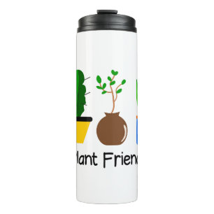 plant friends thermal tumbler
