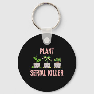 Plant Funny Dead Plants Gardener Fun Halloween Key Ring