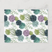 Plant Happiness Collection Succulent Pattern