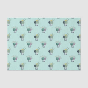 Plant Happiness Collection   Succulents Tissue Paper