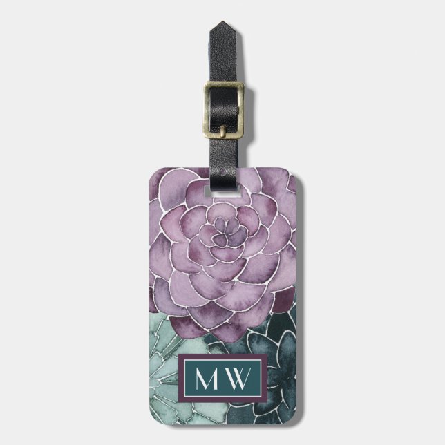 Plant Happiness | Grow Harvest Love Luggage Tag (Front Vertical)