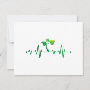 Plant Heartbeat - Botany Botanist Gardening Plant