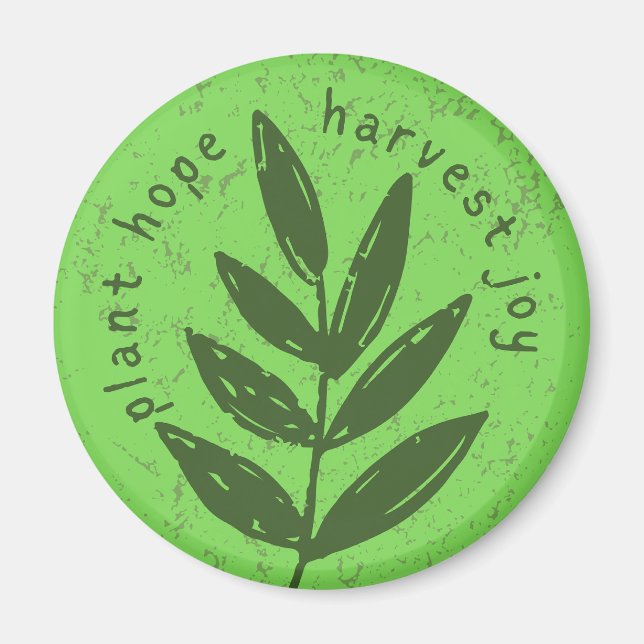 Plant Hope Harvest Joy Magnet (Front)