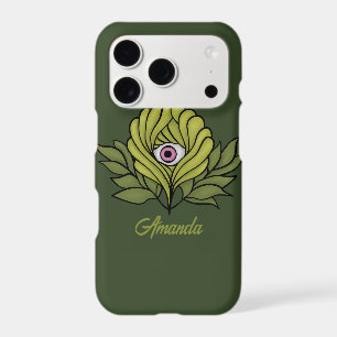 Plant Horror Art - Creepy Cute Green Flower