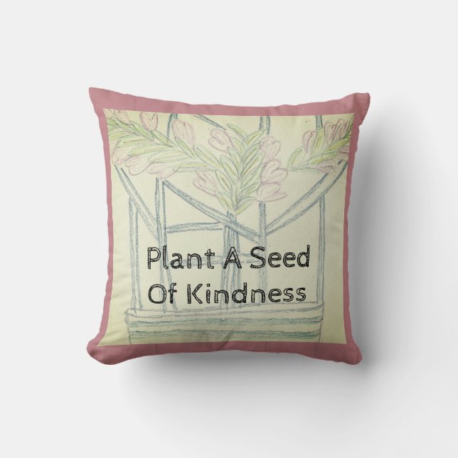 Plant Kindness Cushion (Front)
