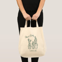Plant Lady Cactus Succulent Gardening Lover Name
