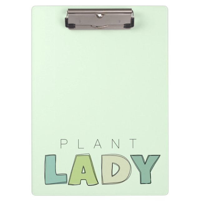 Plant Lady Clipboard (Front)