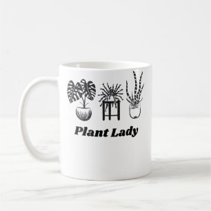 Plant Lady Funny House Plants Gardening Coffee Mug