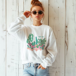 Plant Lady Houseplants Sweatshirt