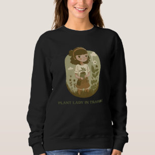 Plant Lady in Training Minimalist Sweatshirt