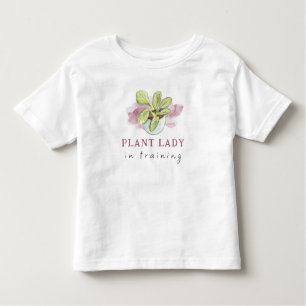 Plant Lady in Training Toddler T-shirt