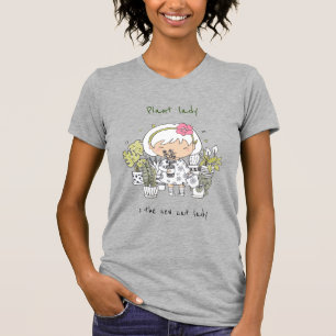 Plant Lady Is The New Cat Lady / Funny Quote T-Shirt