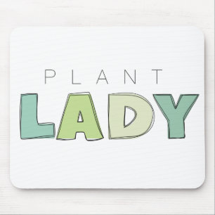 Plant Lady Mousepad