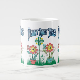 Plant Lady Vibes Coffee Mug   Cute Mug 
