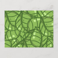 Plant Leaves Botanical Floral Abstract Pattern