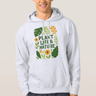 Plant Life & Nature – Botanical Design Hoodie