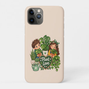 Plant Love Cute Plant Lover Gardening Design Case-Mate iPhone Case