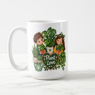 Plant Love Cute Plant Lover Gardening Design Coffee Mug
