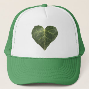 Plant Love - Heart Leaf Botanical Cute Garden Trucker Hat