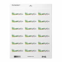 Plant Lover Address Label