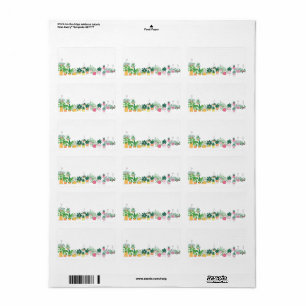 Plant Lover Address Label