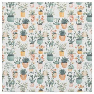 Plant Lover Gardening Fabric