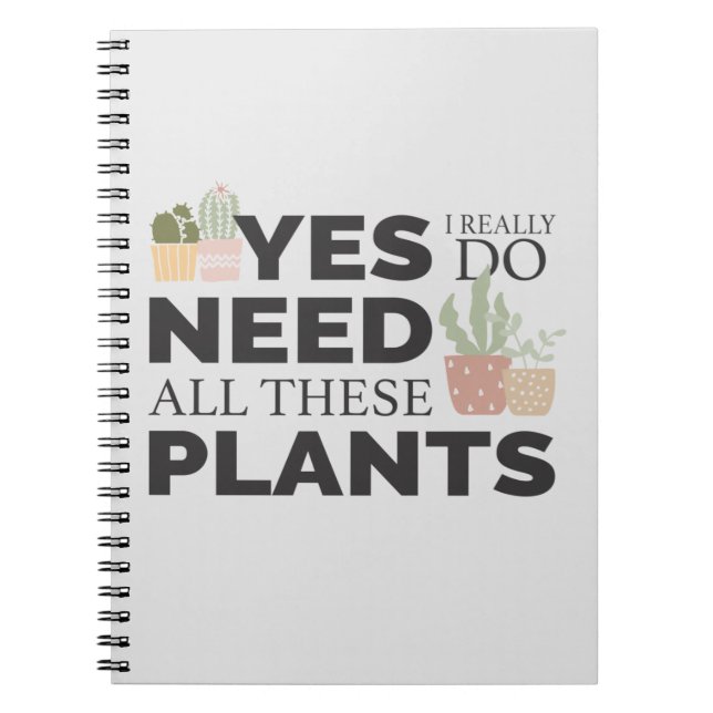 Plant lover notebook (Front)
